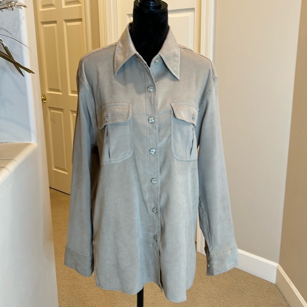Vintage Casualaire Leisure Jacket/Shirt Size L